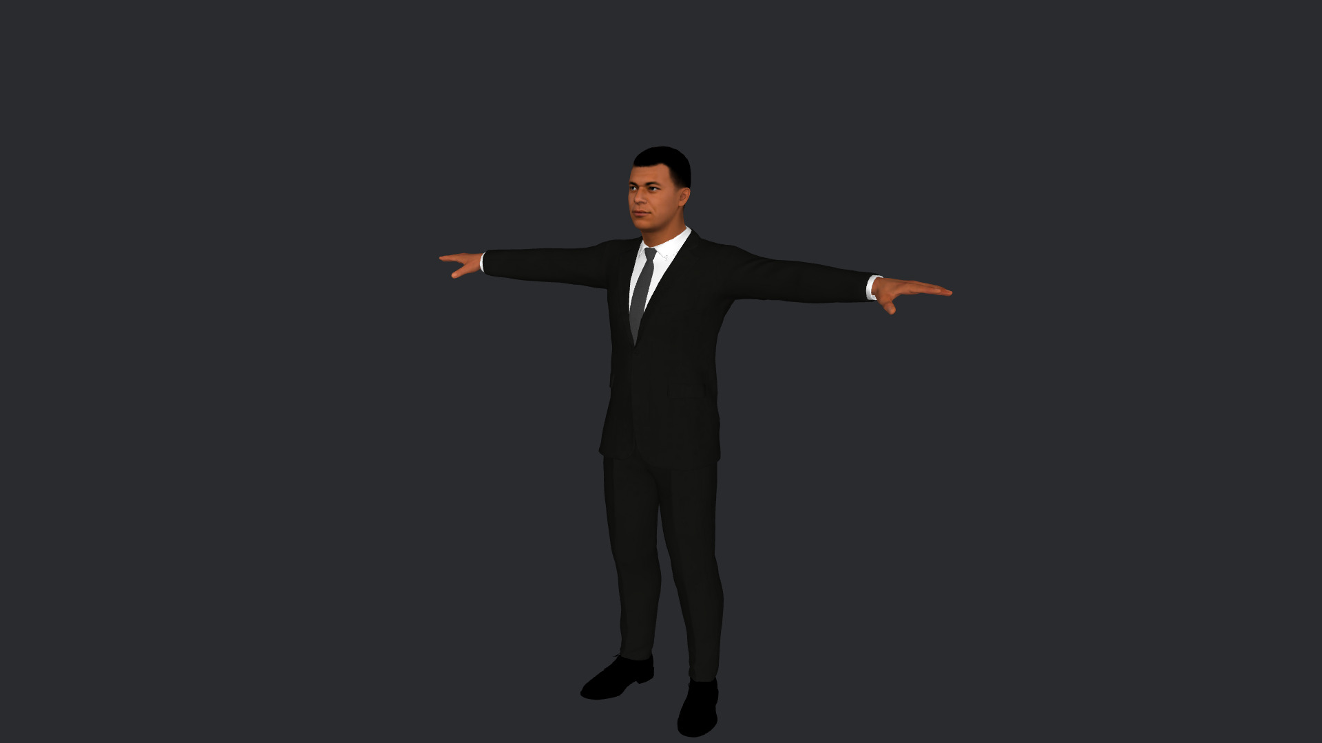 Kylian Mbappe Hyper Realistic Full Body Rigged 3D Character 3D model_18