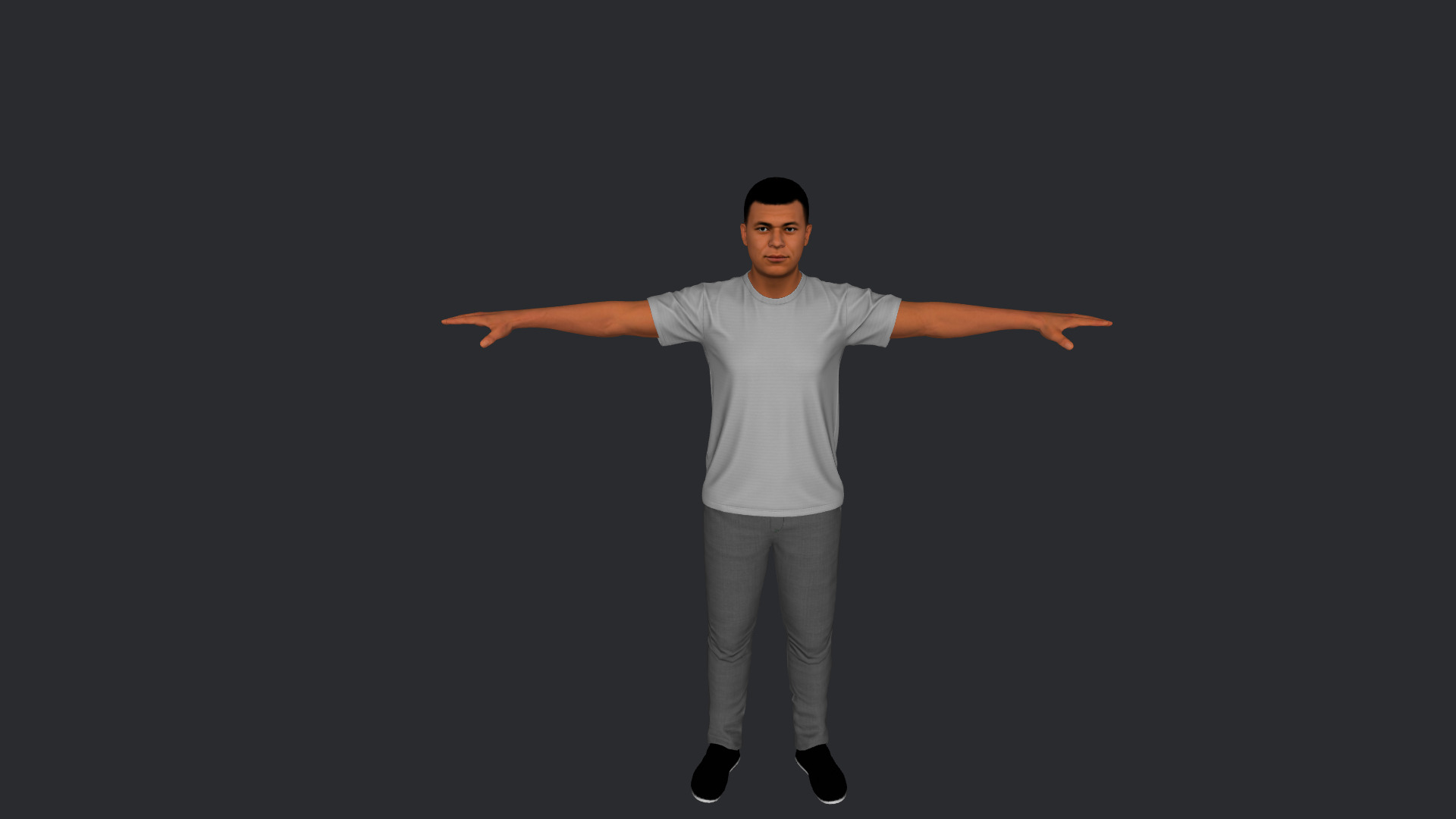 Kylian Mbappe Hyper Realistic Full Body Rigged 3D Character 3D model_15