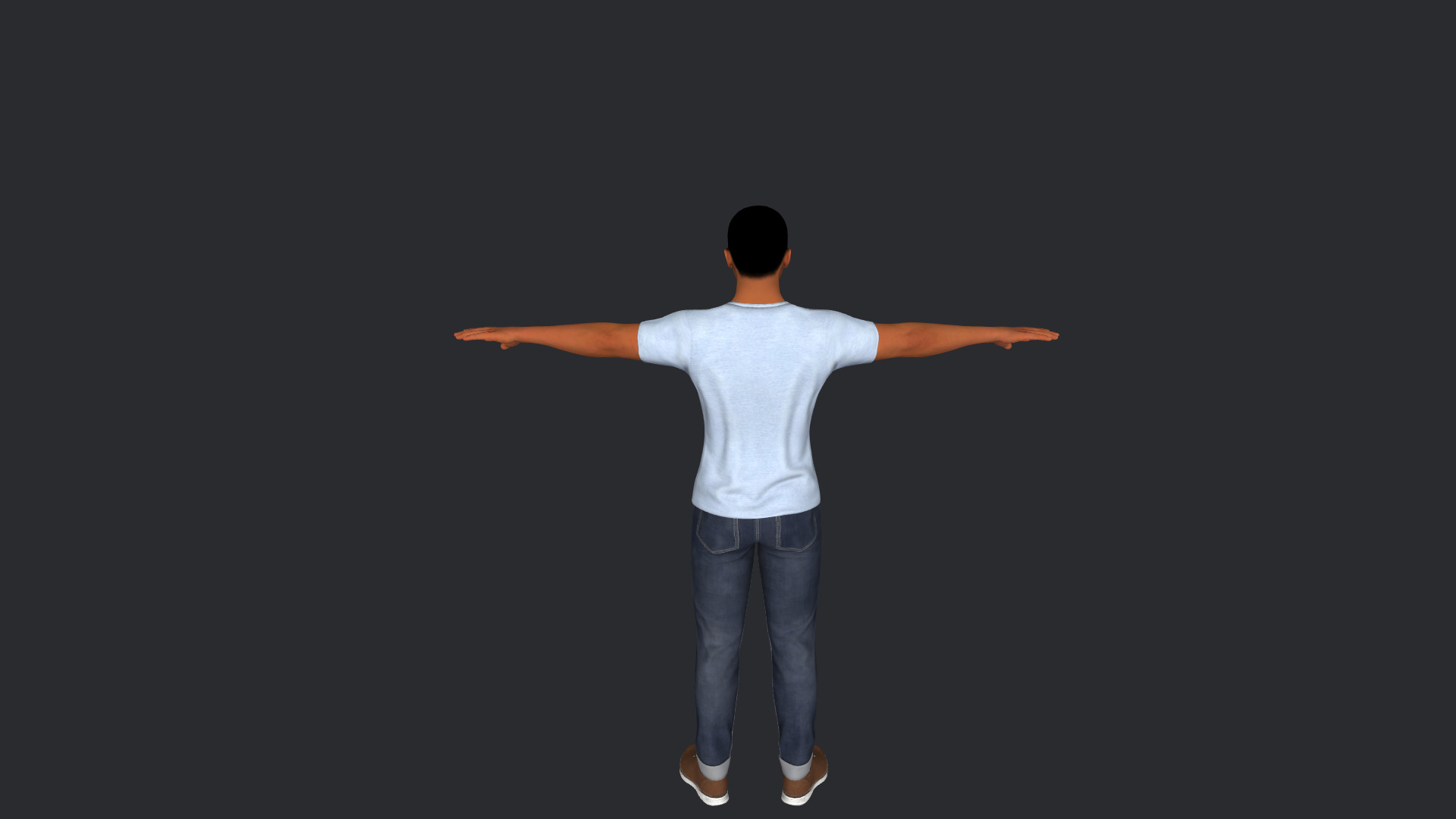 Kylian Mbappe Hyper Realistic Full Body Rigged 3D Character 3D model_6