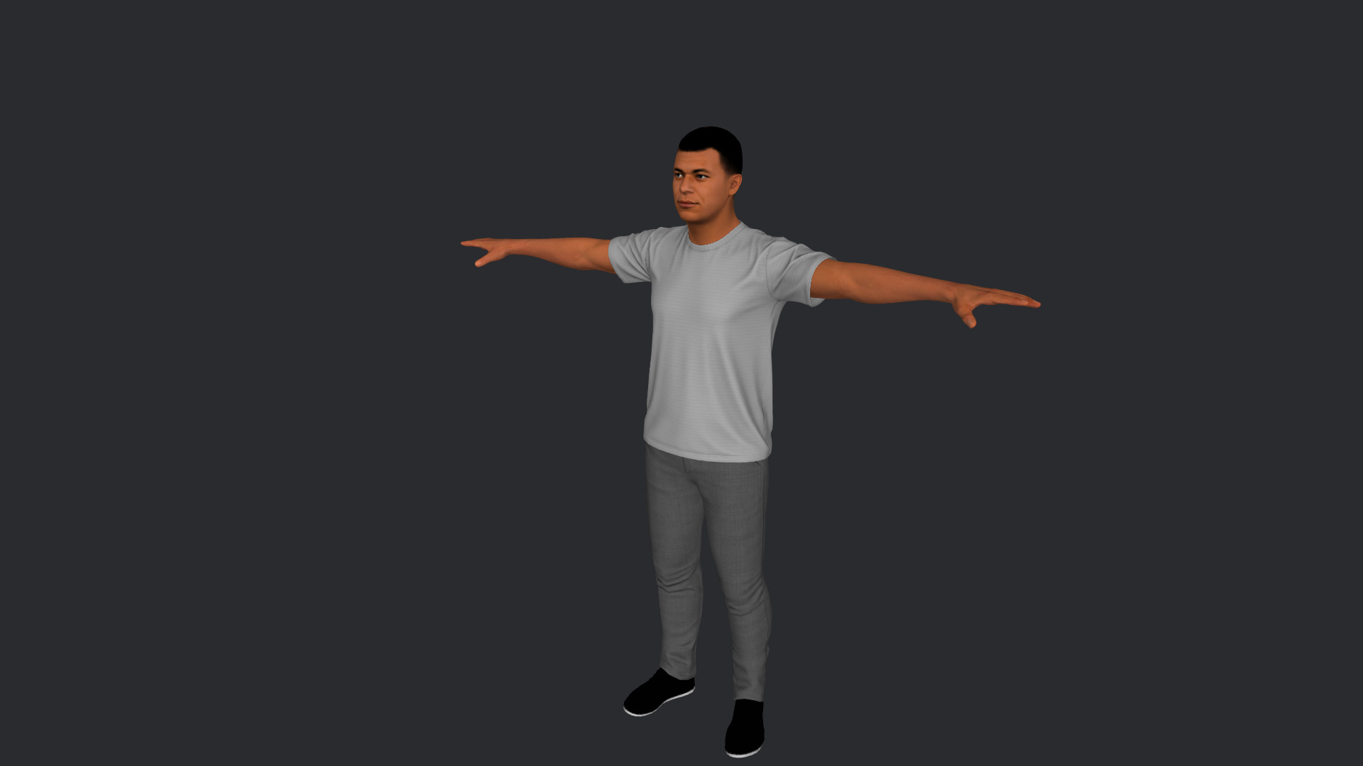 Kylian Mbappe Hyper Realistic Full Body Rigged 3D Character 3D model_16
