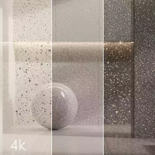Marble set 17 - Terrazzo Bundle - 3 types - 4k