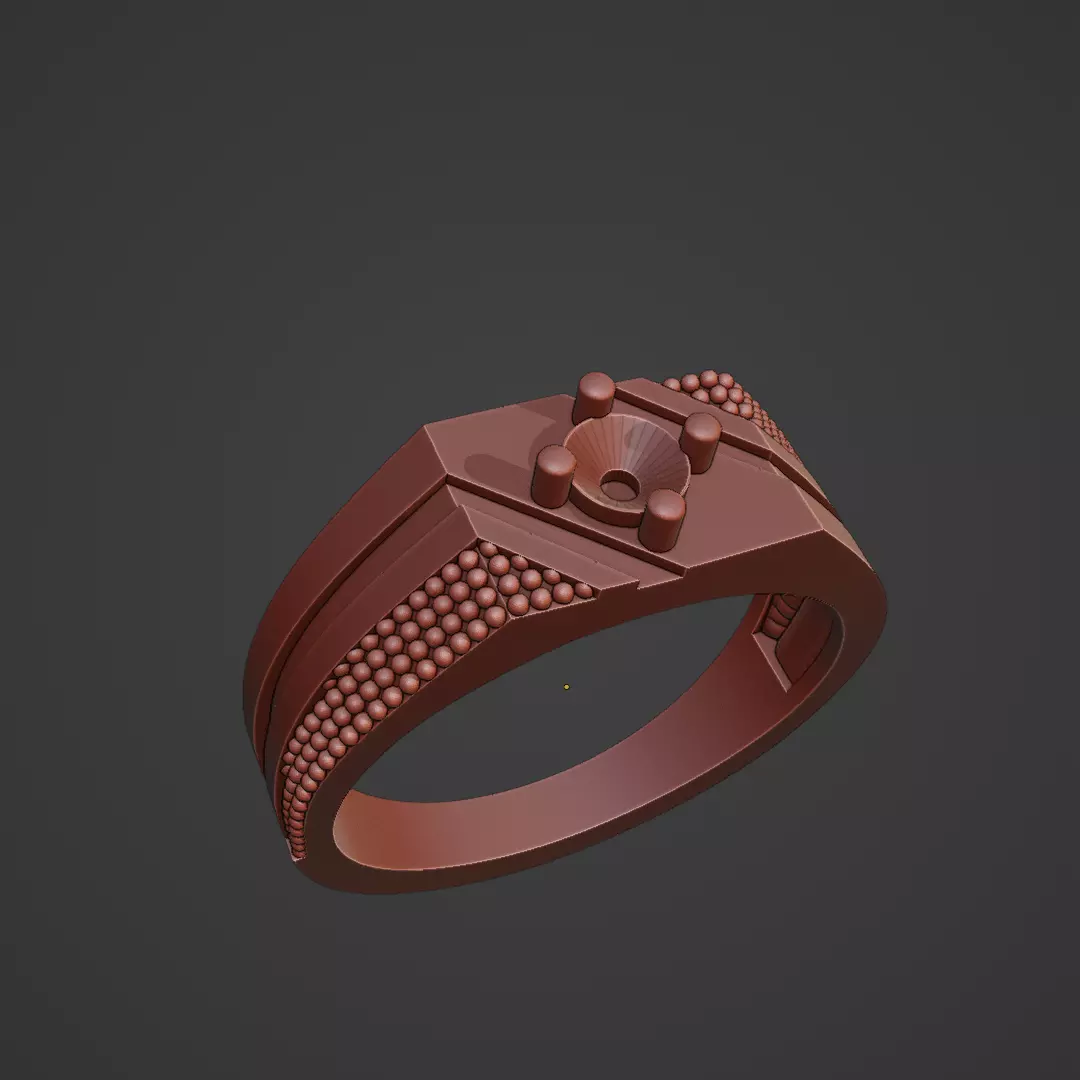 Grado Piedra Central 3D print model_0