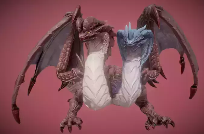 Two head dragon stage 2