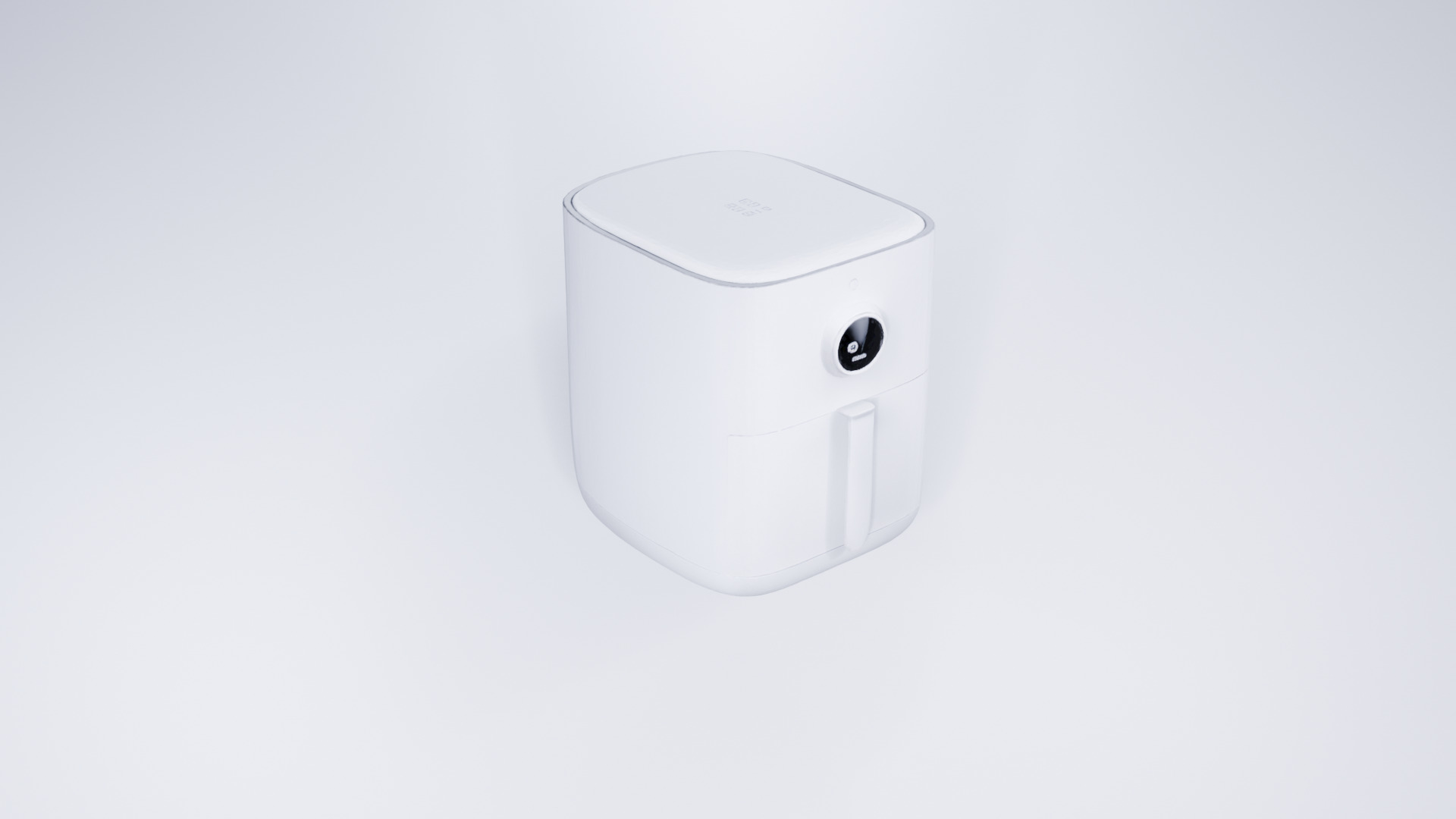 Low Poly Air Fryer - Modern Oil-Free Fryer 3D model_2