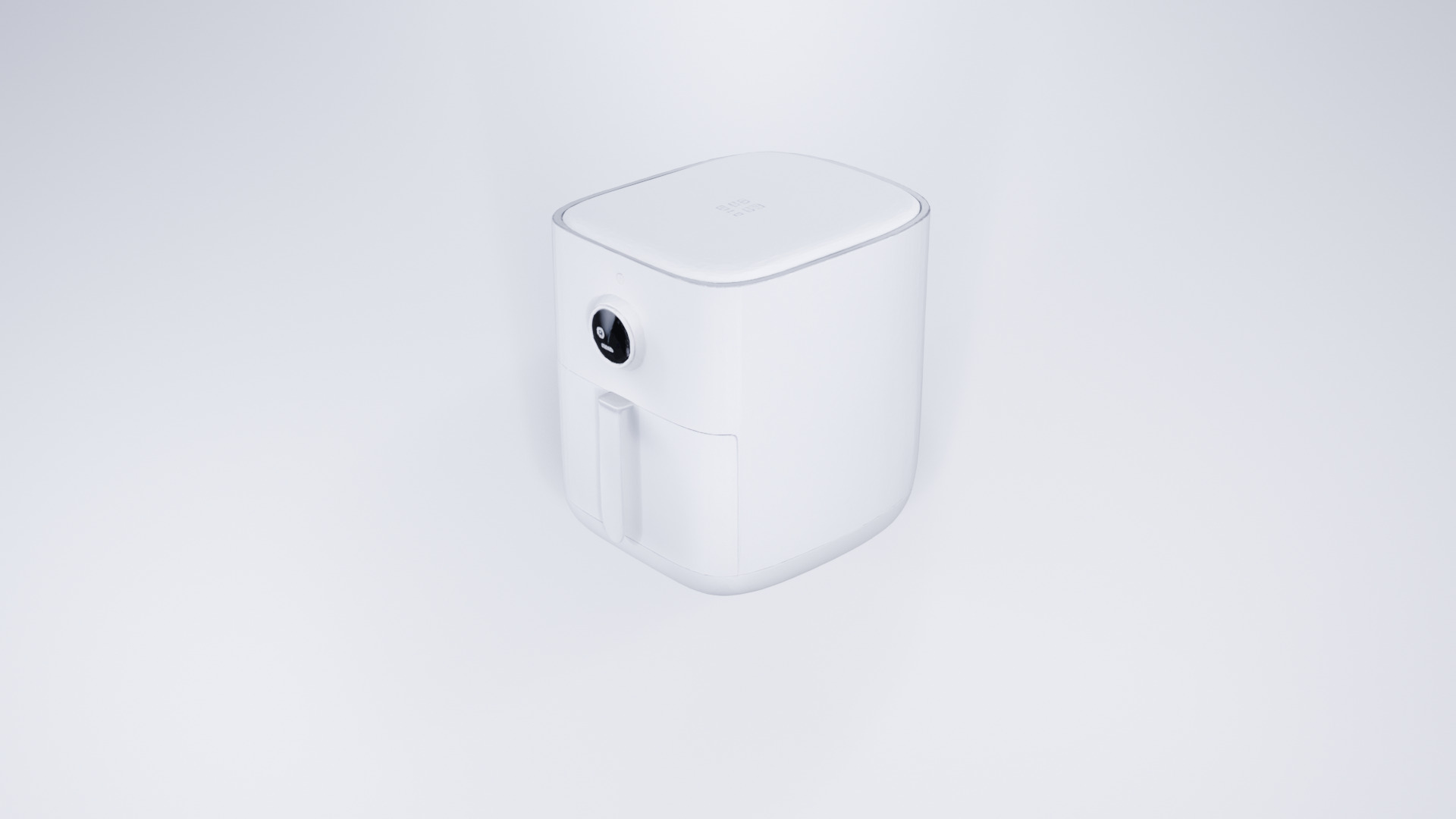 Low Poly Air Fryer - Modern Oil-Free Fryer 3D model_1