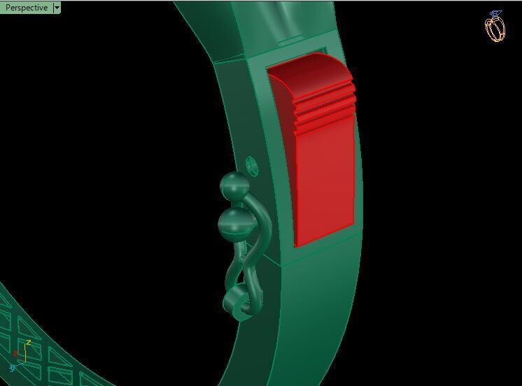 Bracelet 0012 3D print model_14