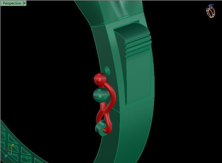 Bracelet 0012 3D print model_15