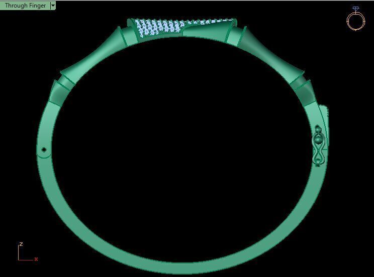 Bracelet 0012 3D print model_11