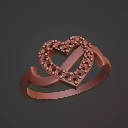 Solitario Corazon Engaste