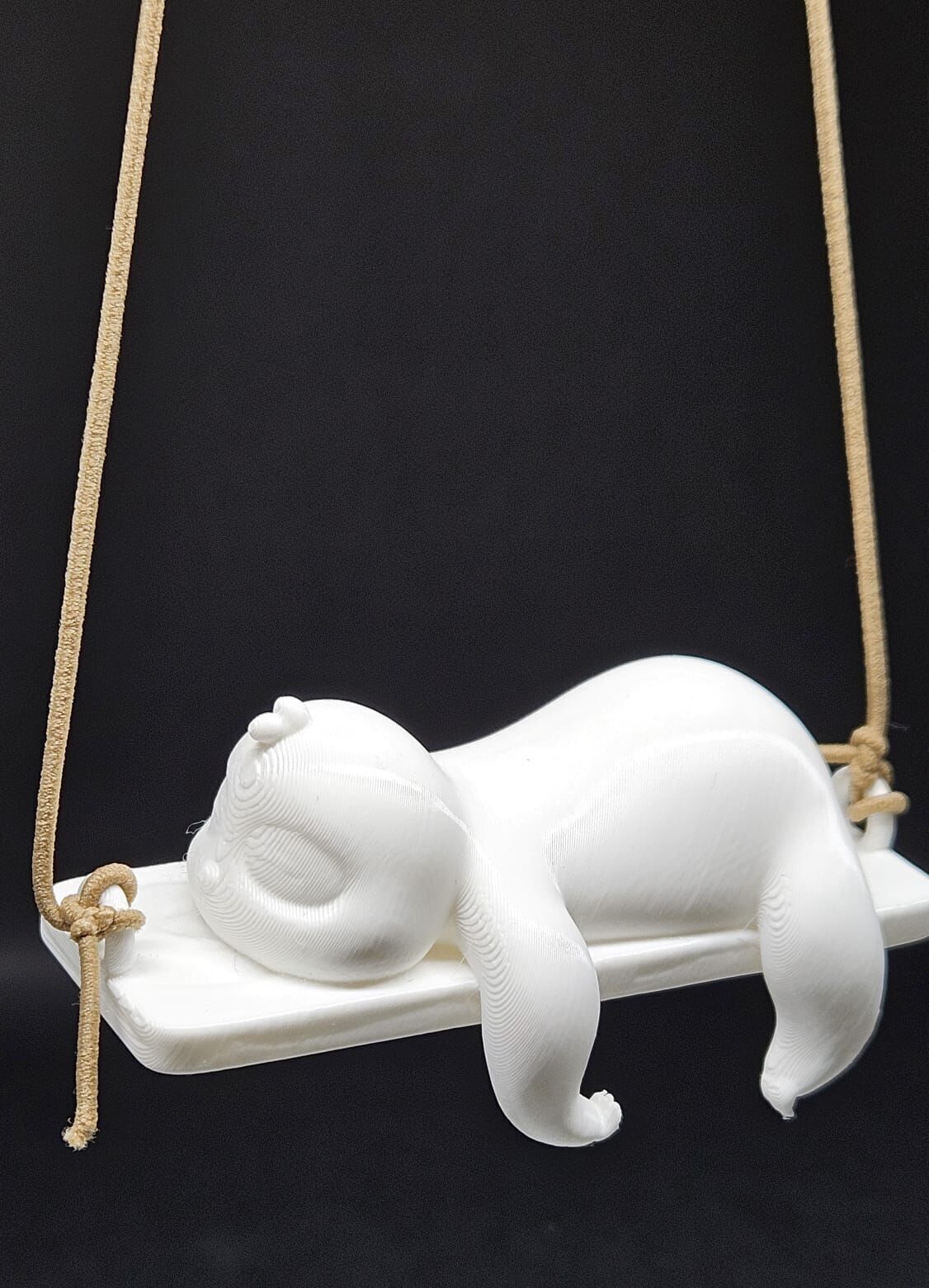 Sloth on Swing 3D print model_18