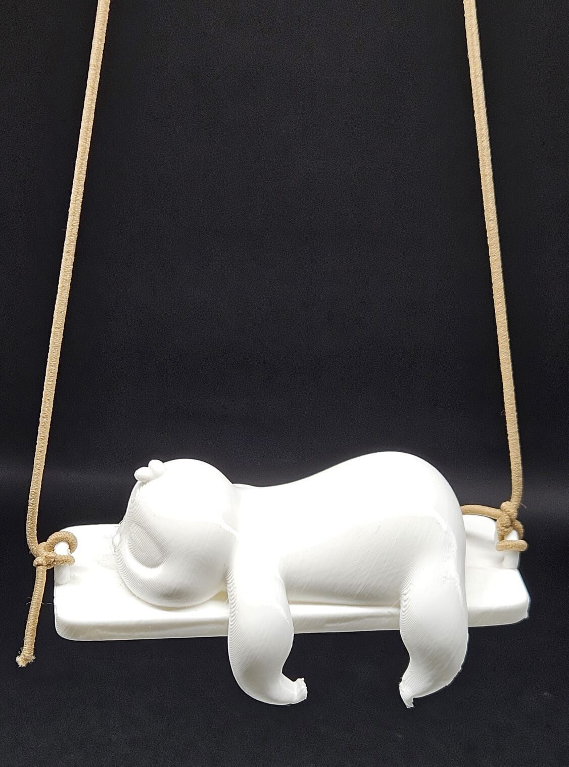 Sloth on Swing 3D print model_19
