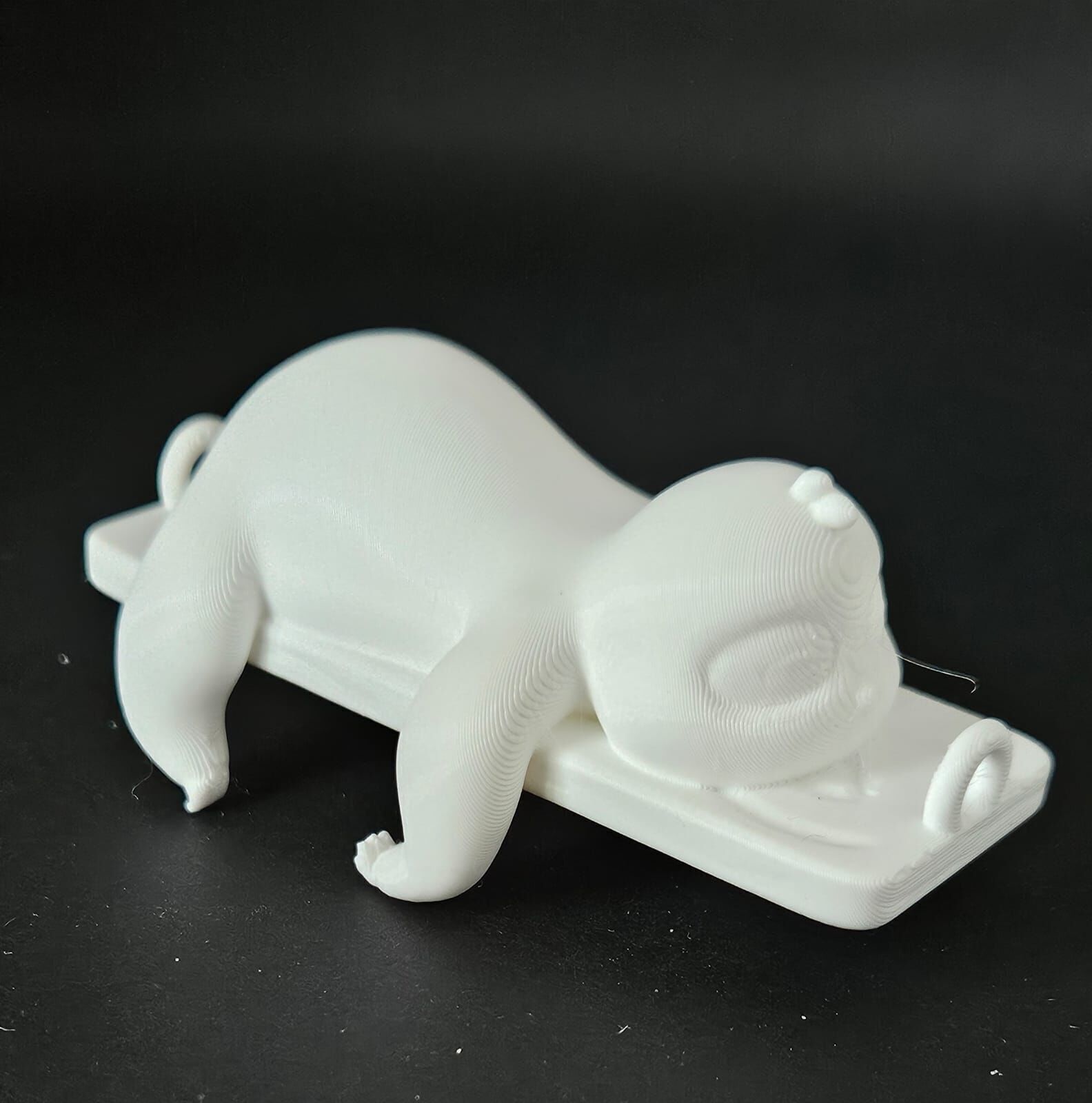 Sloth on Swing 3D print model_13