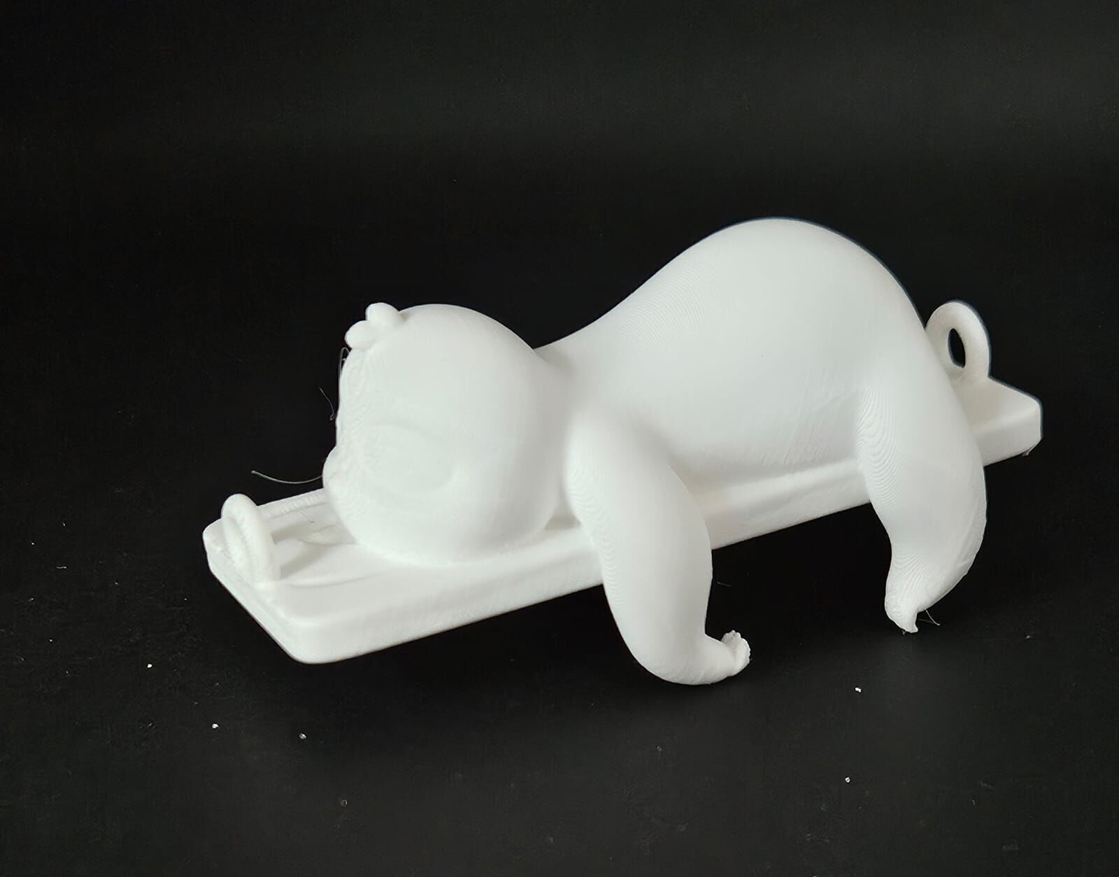 Sloth on Swing 3D print model_4