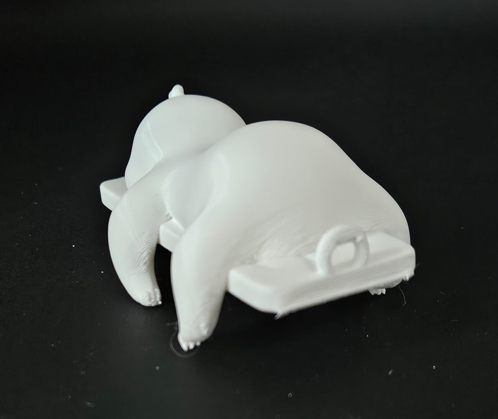 Sloth on Swing 3D print model_6