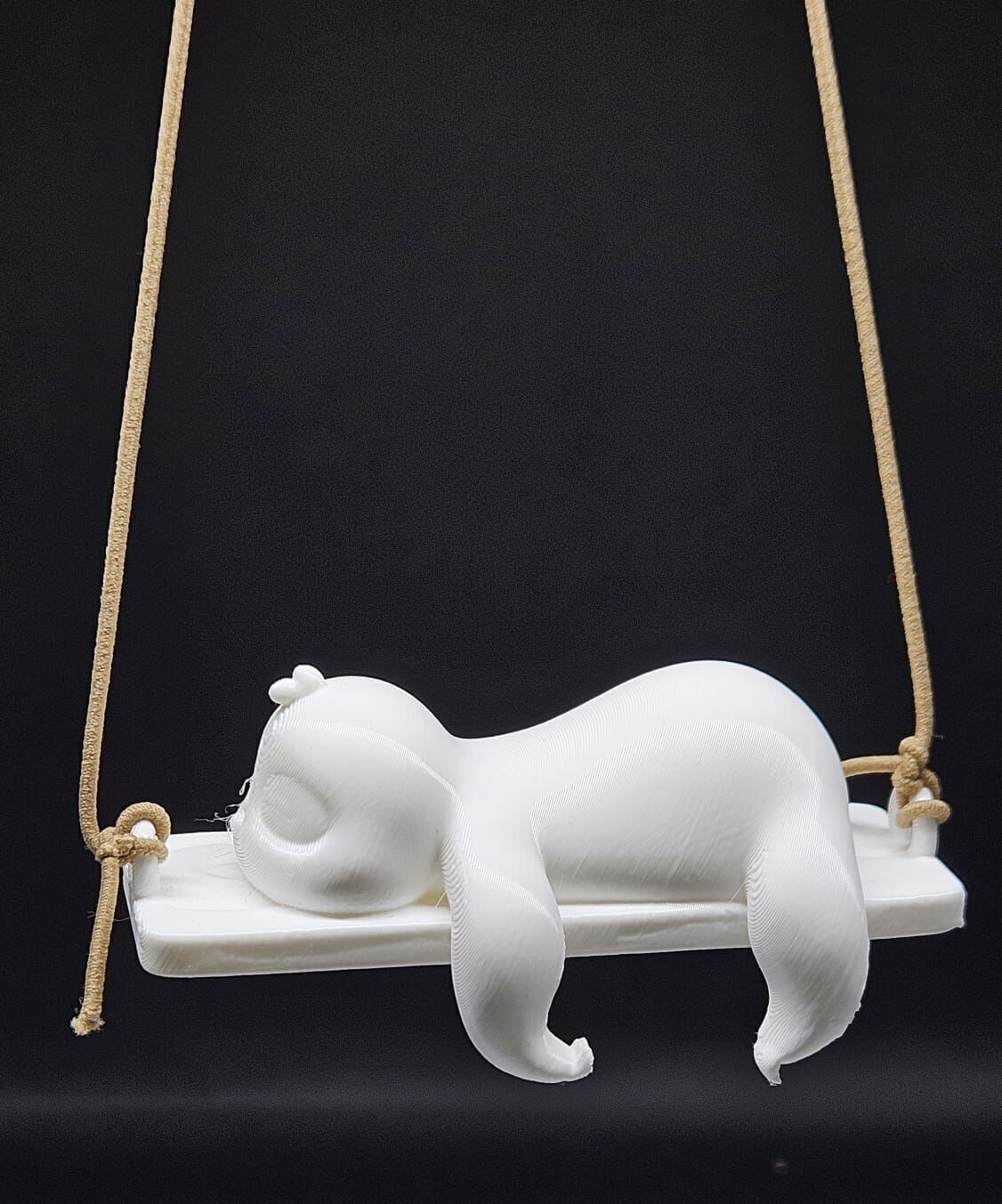 Sloth on Swing 3D print model_17