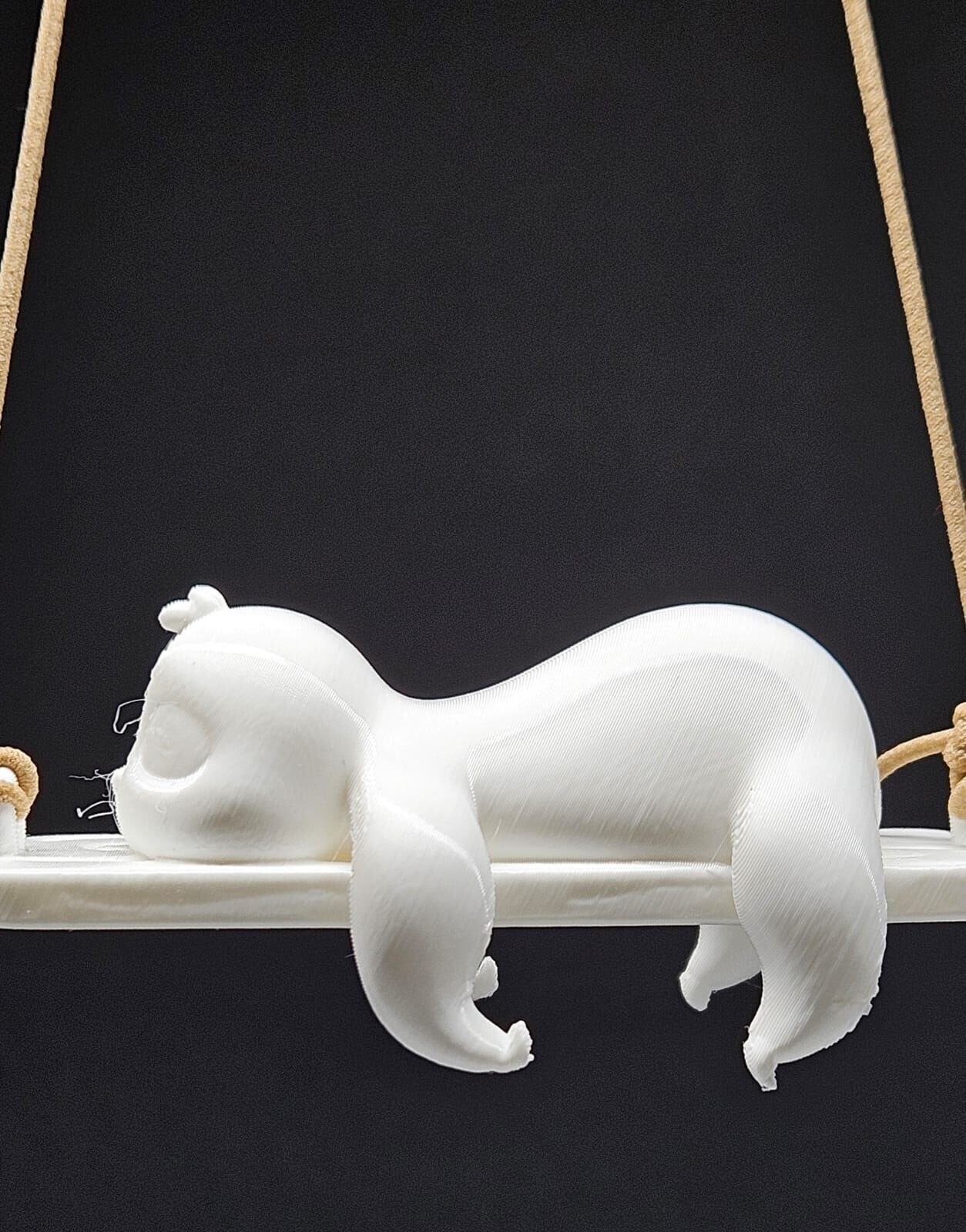 Sloth on Swing 3D print model_16