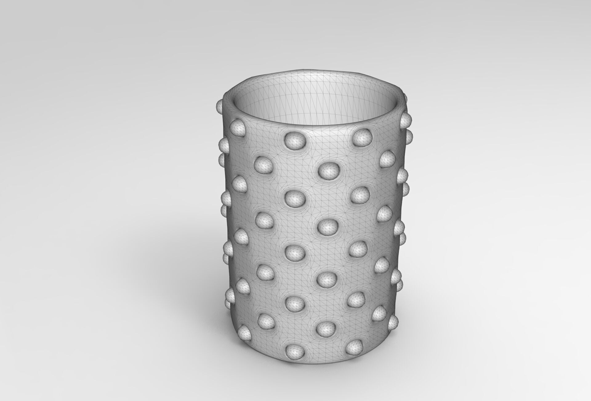 Yuyu Vase Low-poly 3D model_5