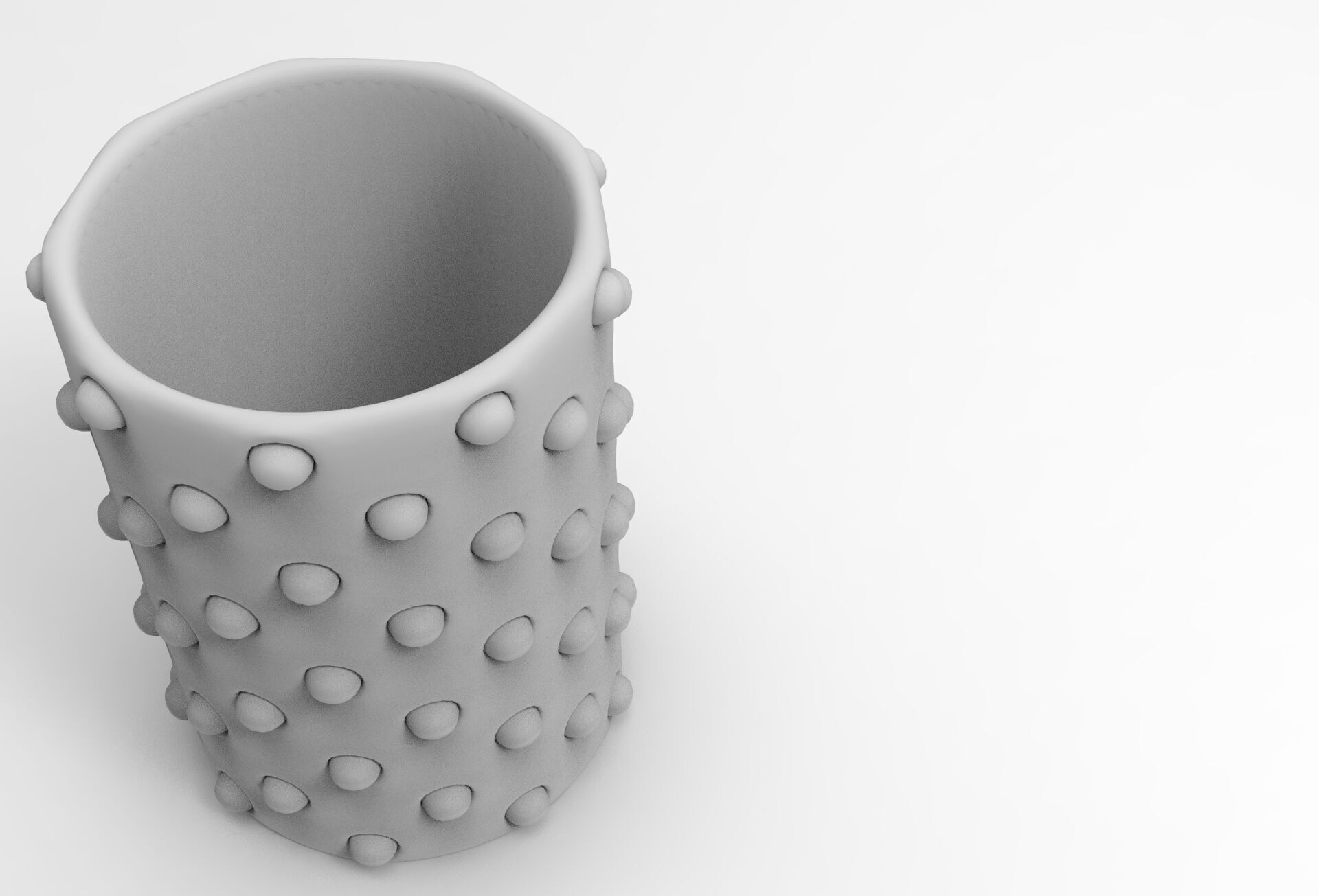 Yuyu Vase Low-poly 3D model_7