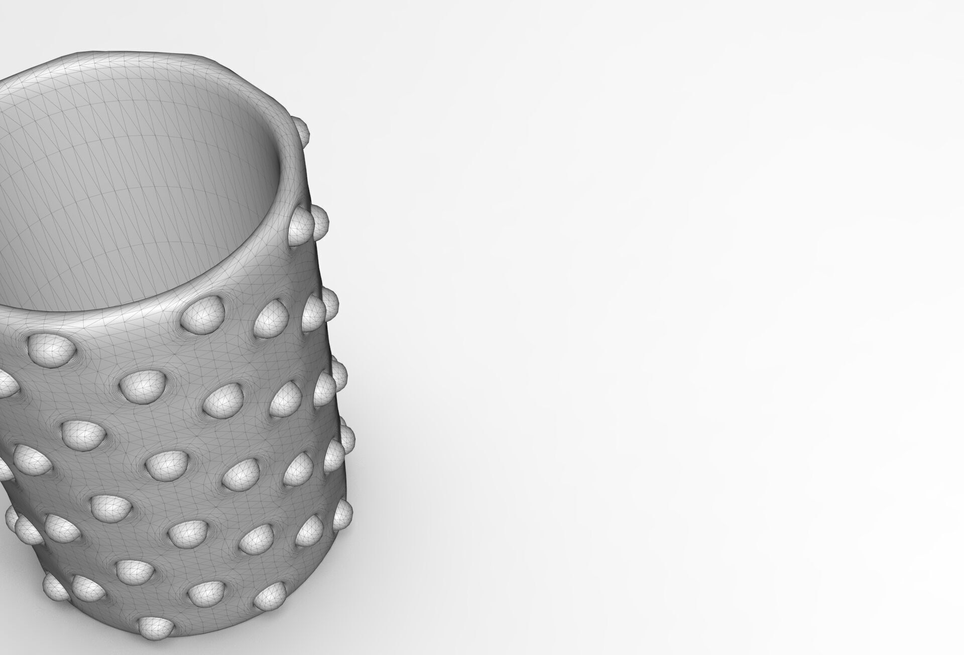 Yuyu Vase Low-poly 3D model_6