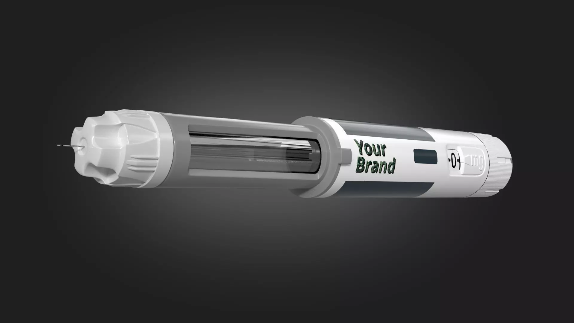 Ozempic Wegovy Style Injection Pen 3D Model FBX 3ds Max 3D model_3