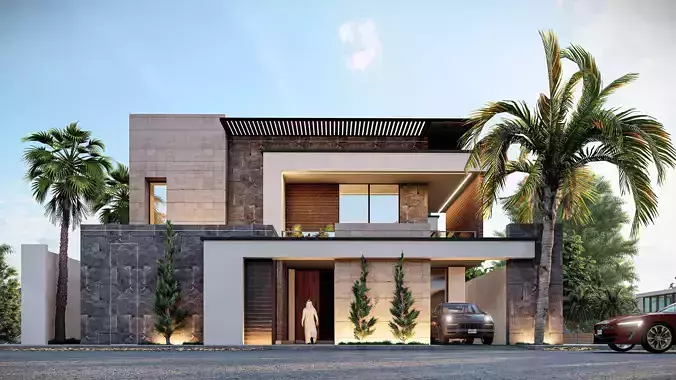Modern Villa Design in KSA