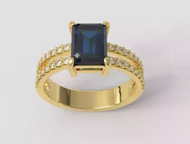 Emerald Gemstone Ring