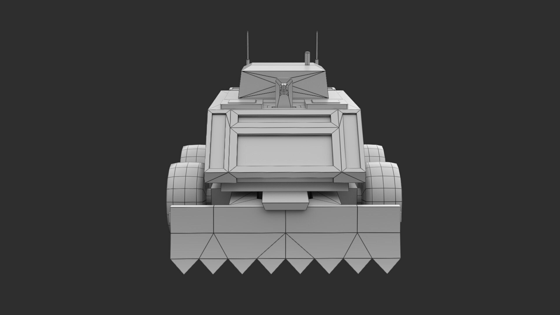 Battle Bots Pack - Ultimate armored battle bots Low-poly 3D model_9