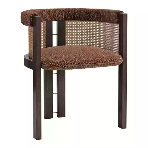 Black tie kumiko chair