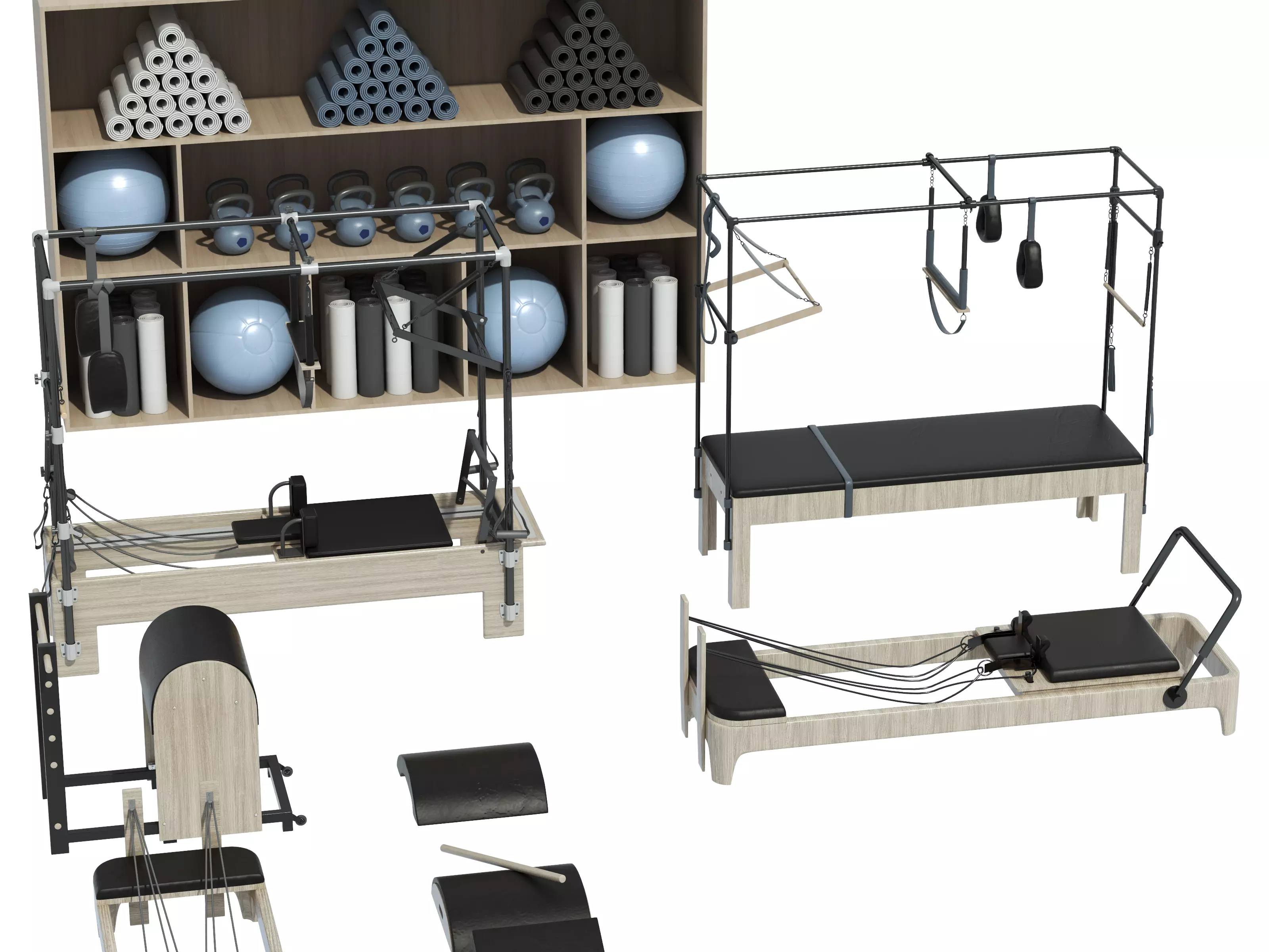 Pilates 3D model_2