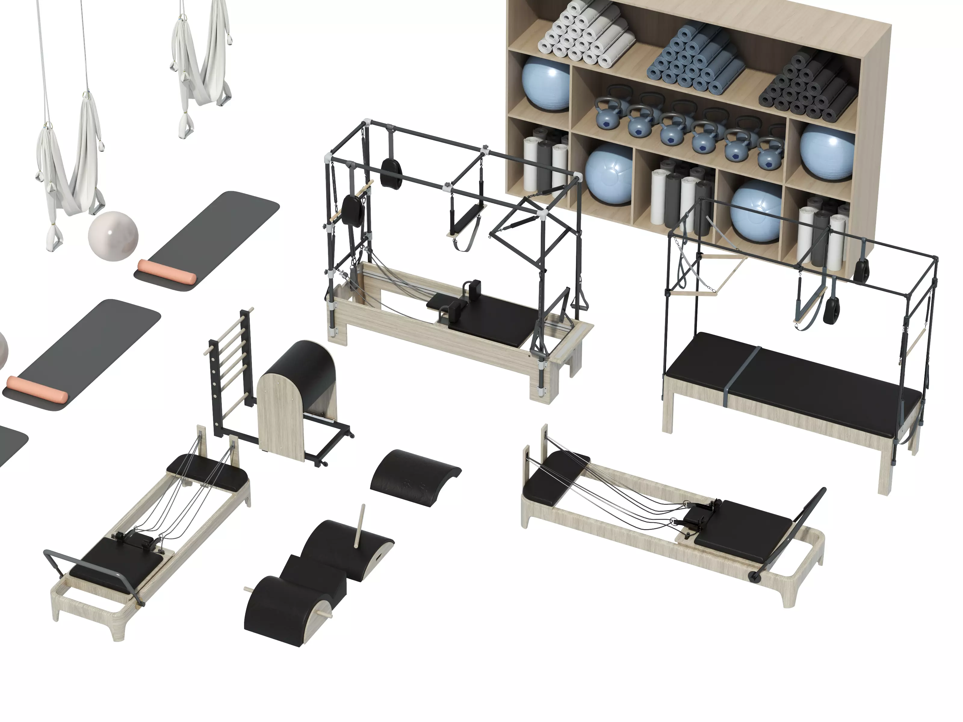 Pilates 3D model_0