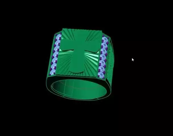 PADRENUESTRO RING 3D print model