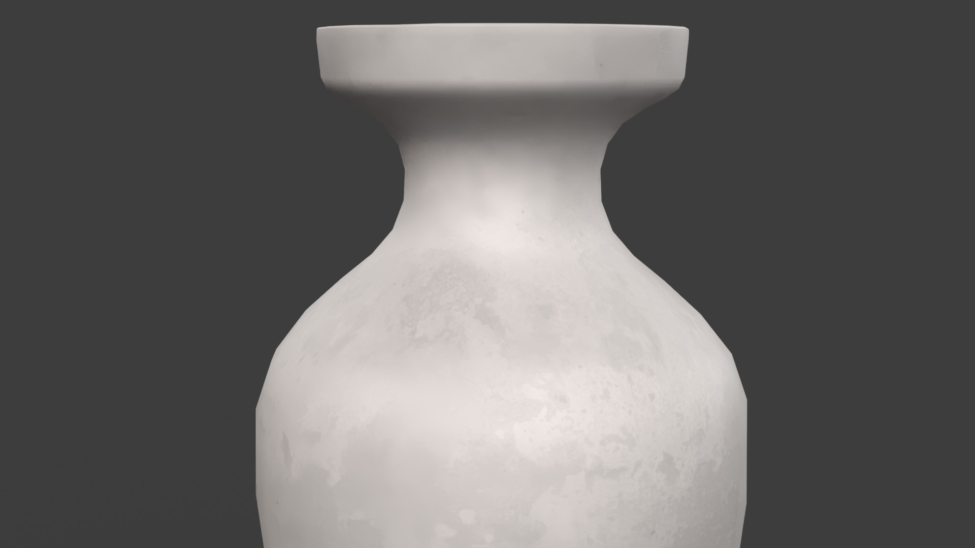 Decorative Vase Low-poly 3D model_4