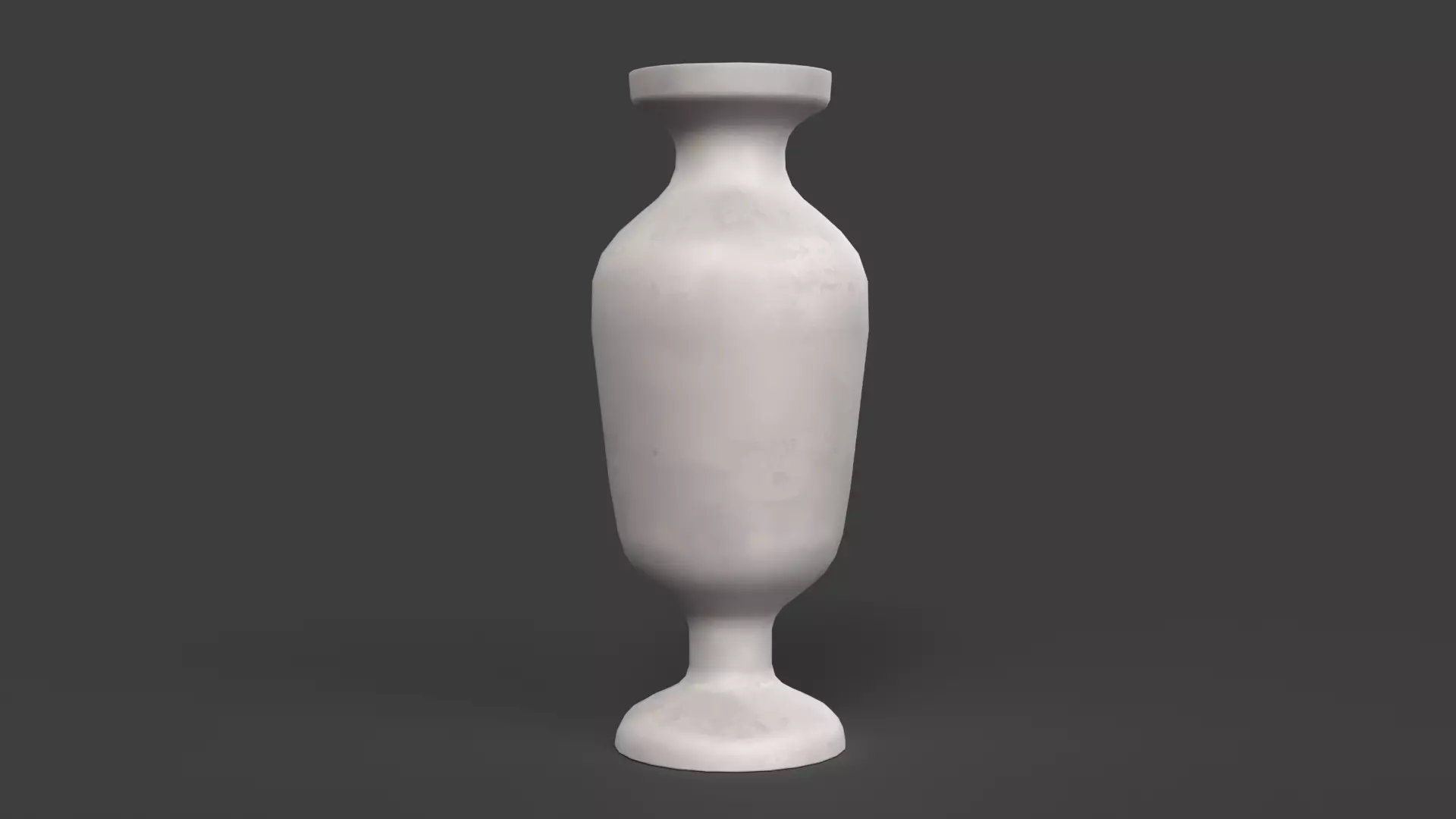 Decorative Vase Low-poly 3D model_0