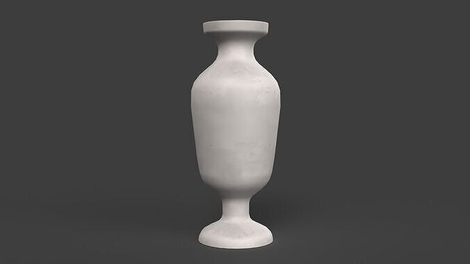 Decorative Vase Low-poly 3D model