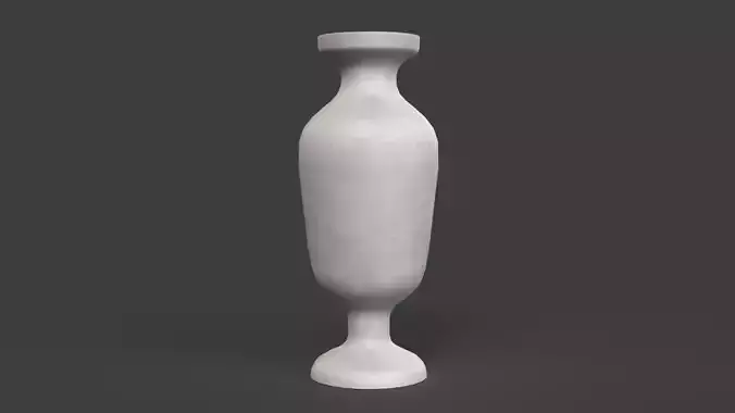 Decorative Vase Low-poly 3D model
