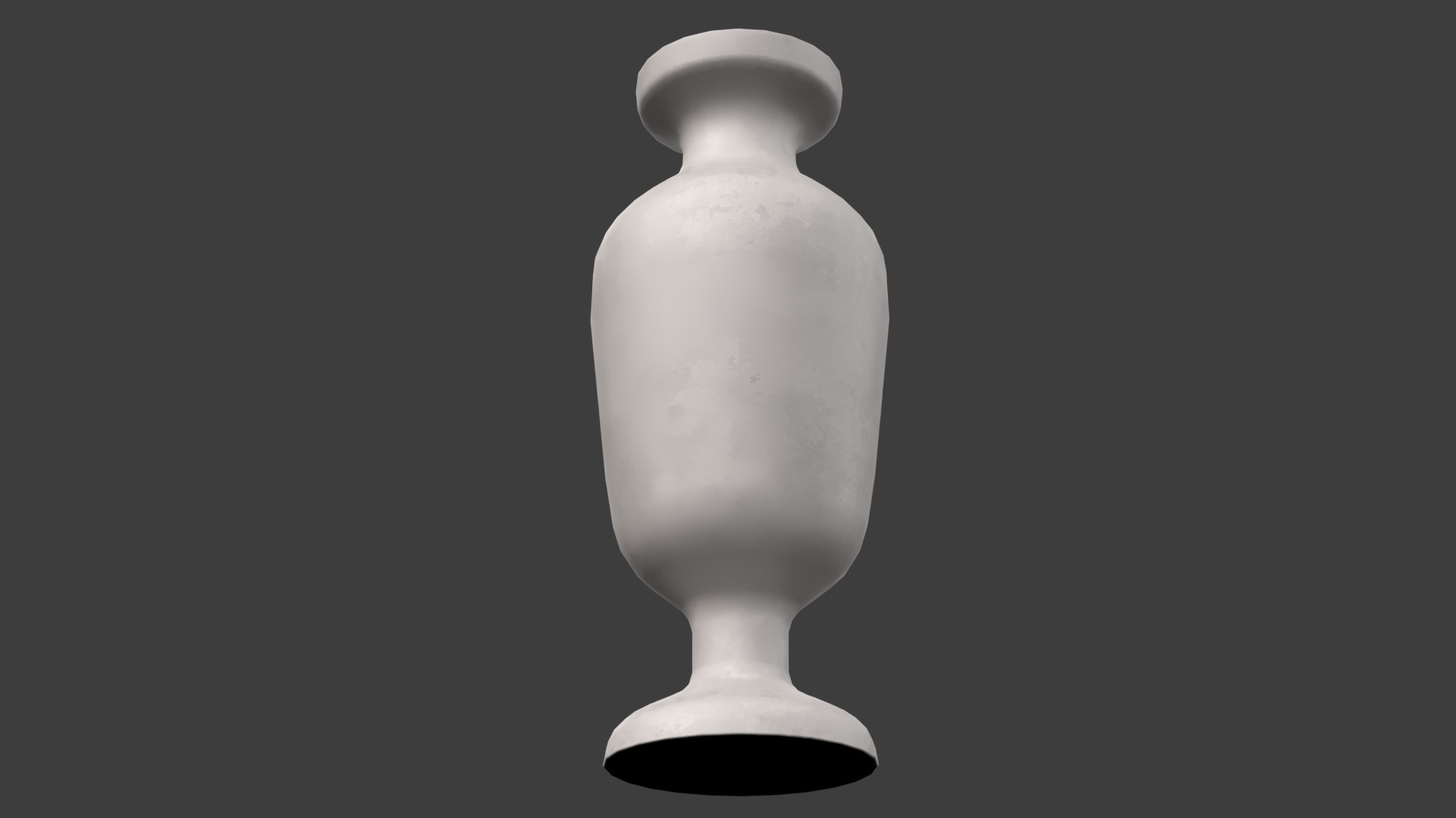 Decorative Vase Low-poly 3D model_8