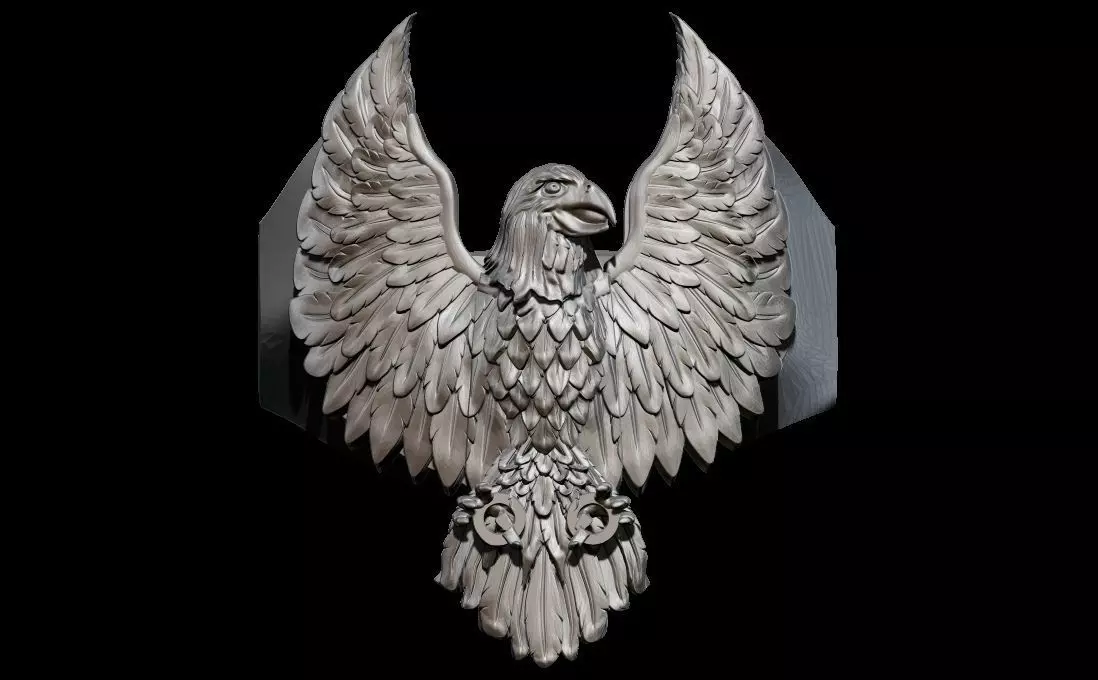 EAGLE RING 3D print model_0