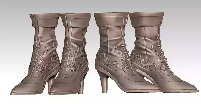 Basemesh shoes style 24 3D print model