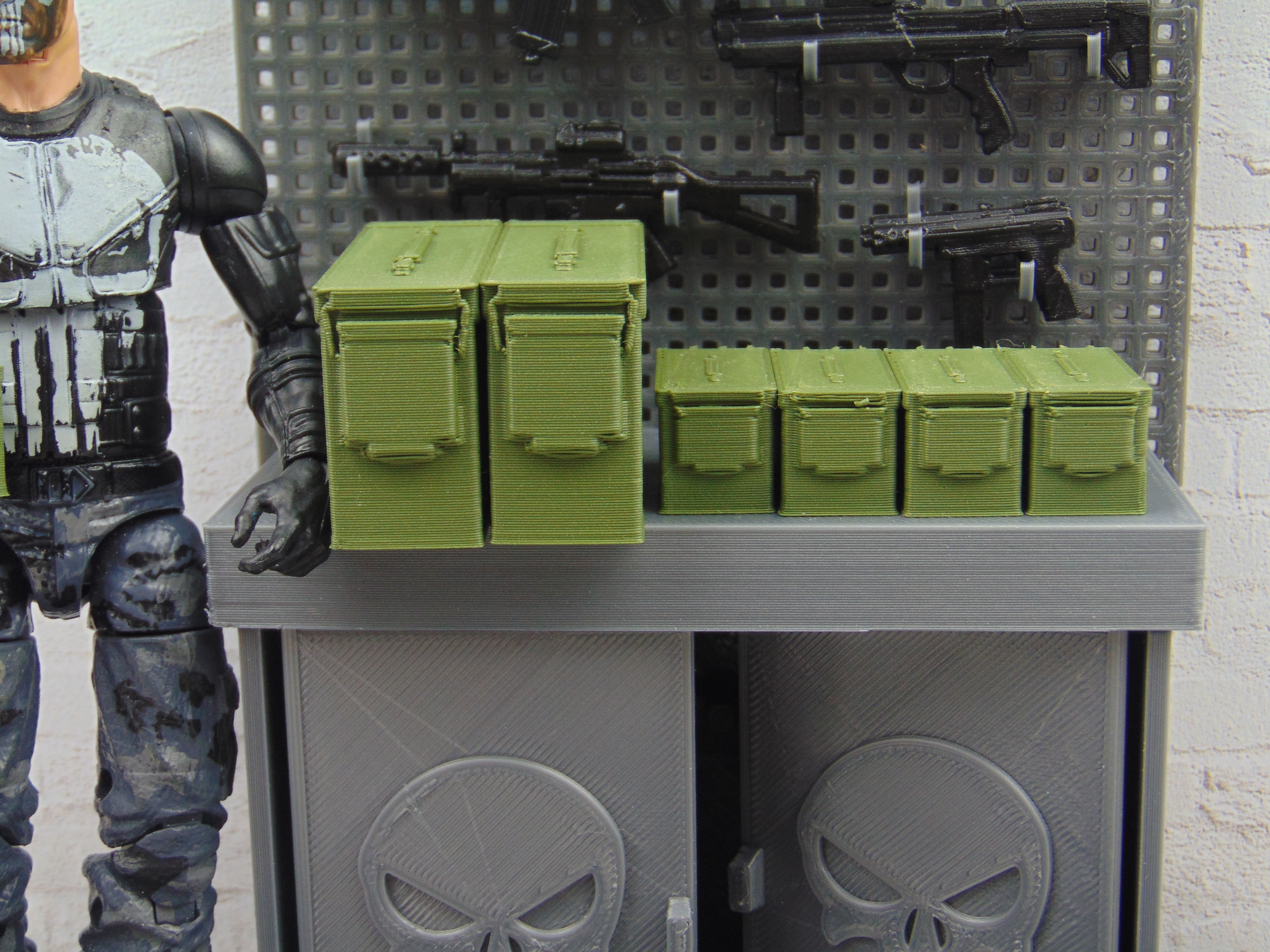 Custom 112 Military Depot Diorama Prop Accessory for GI JOE 3D print model_6