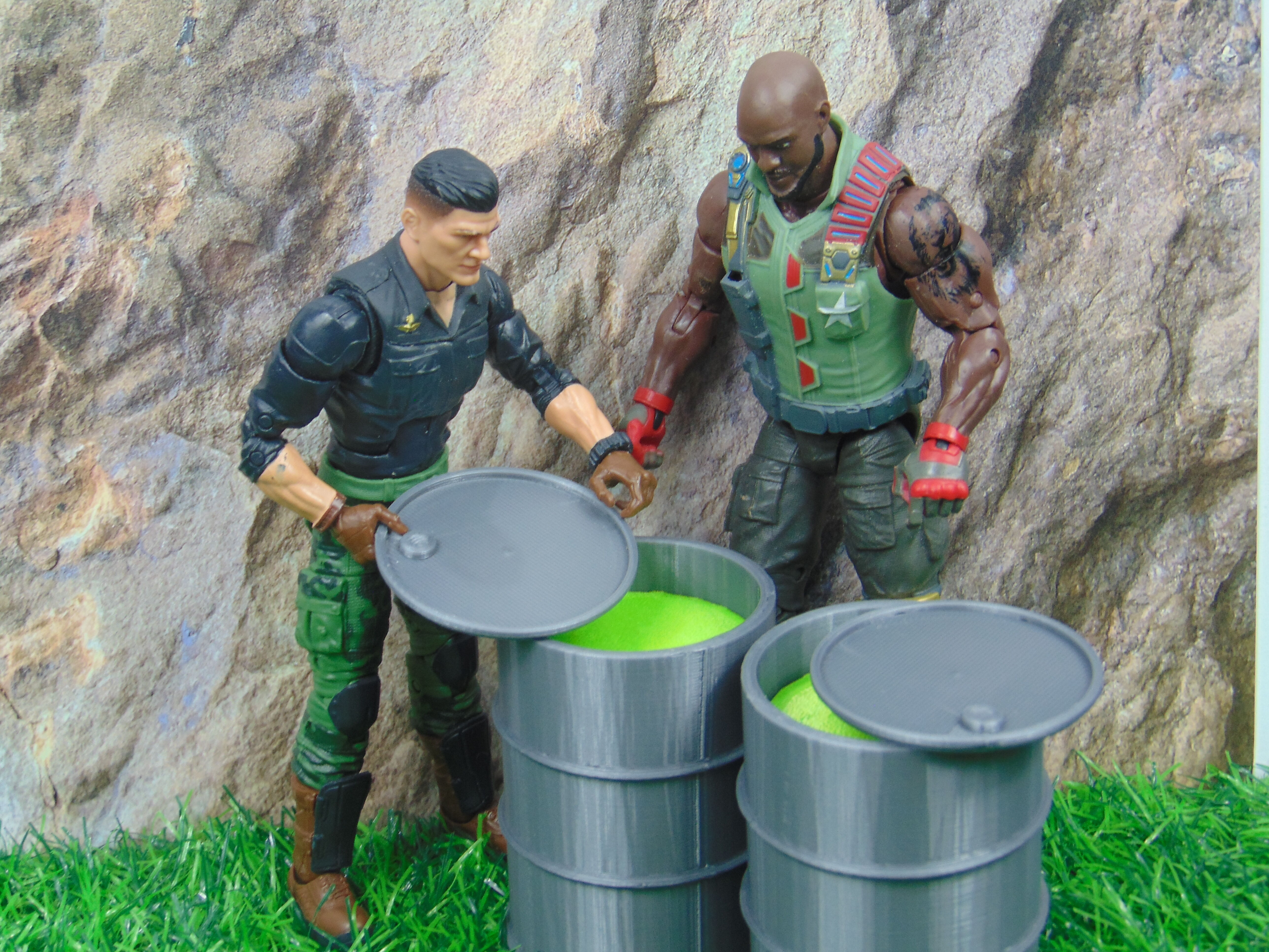 Custom 112 Military Depot Diorama Prop Accessory for GI JOE 3D print model_12
