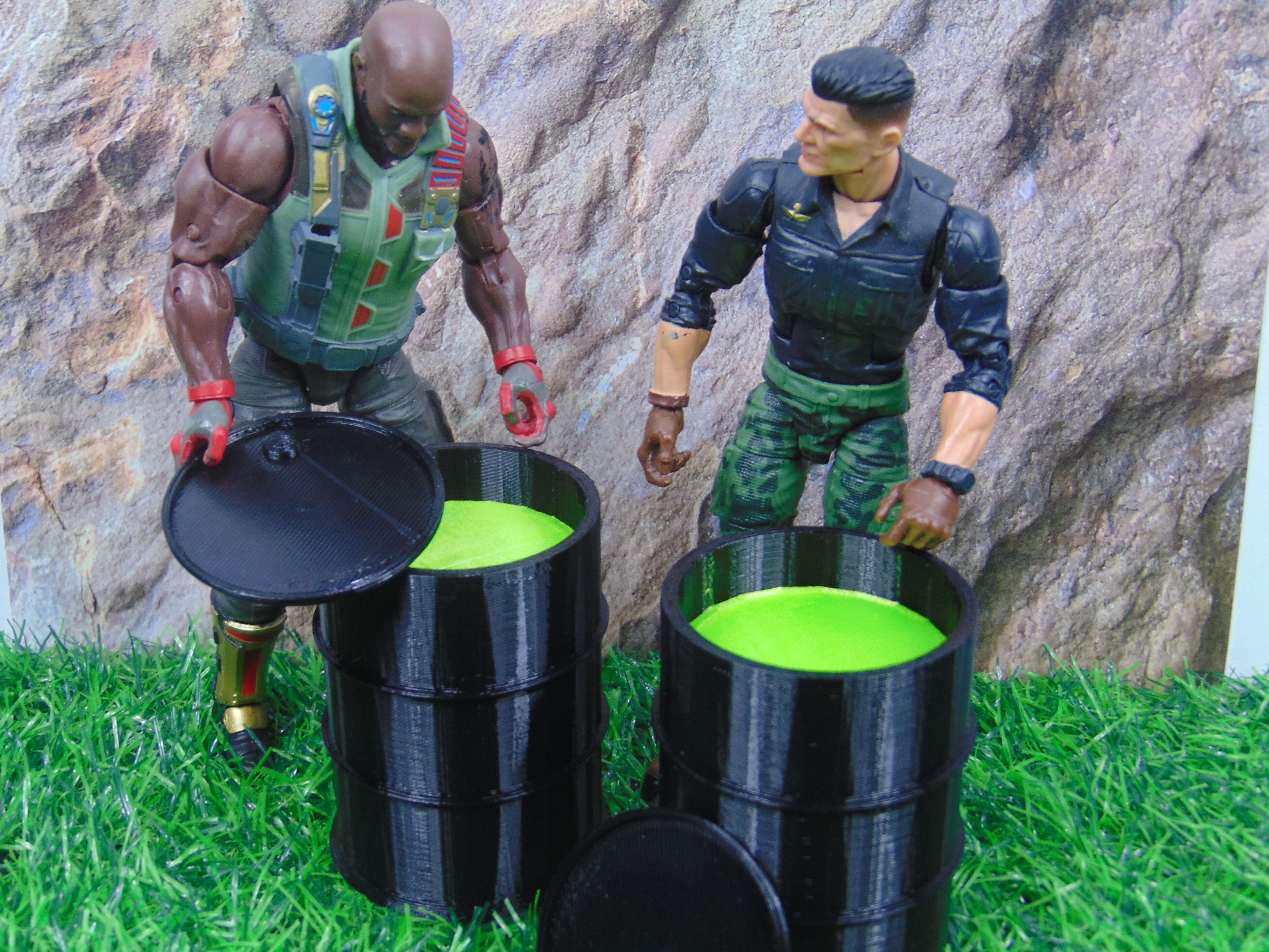 Custom 112 Military Depot Diorama Prop Accessory for GI JOE 3D print model_15