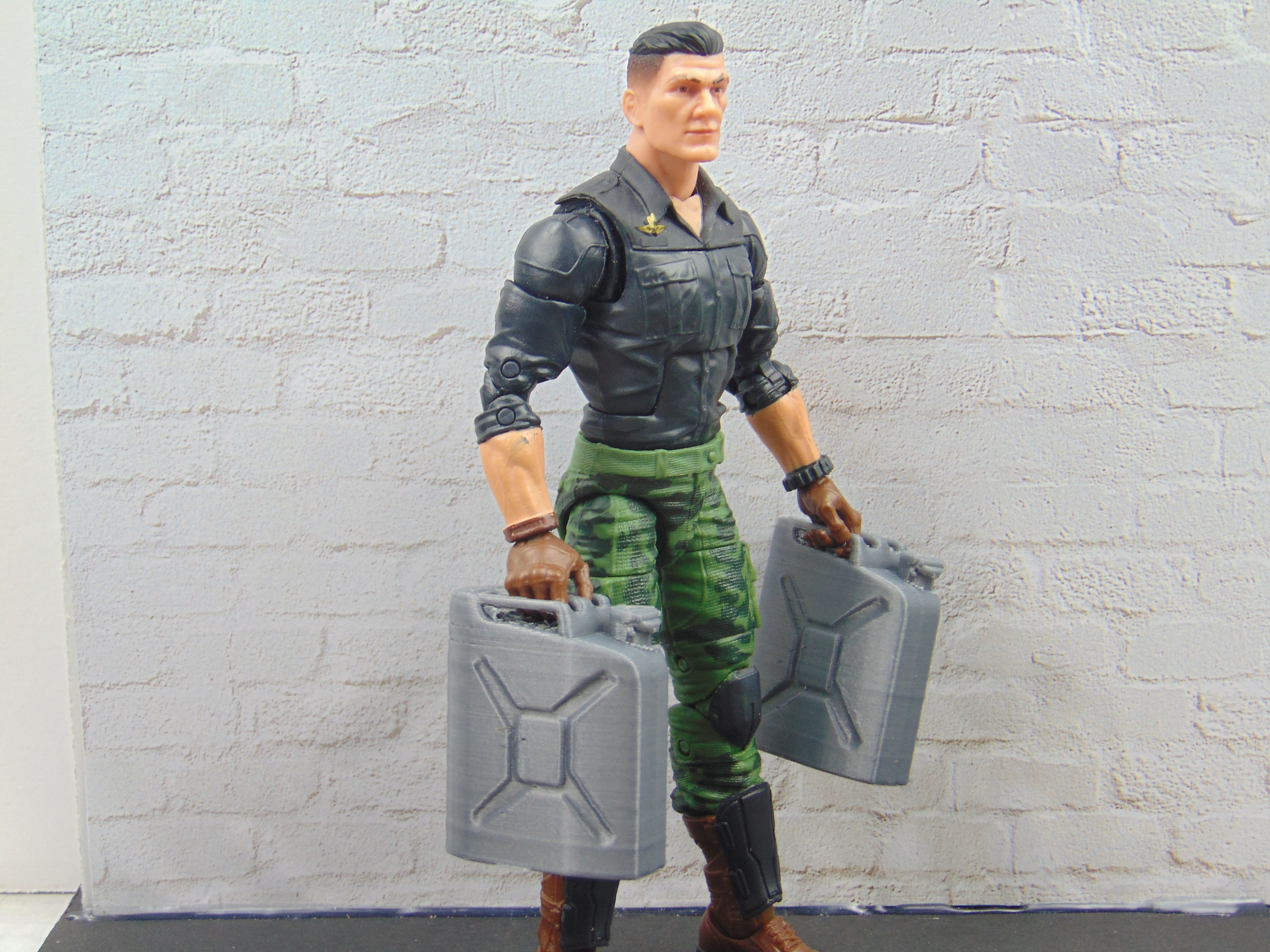 Custom 112 Military Depot Diorama Prop Accessory for GI JOE 3D print model_9