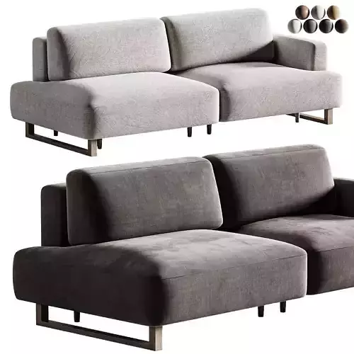 Sofa Onte Buckle Beige