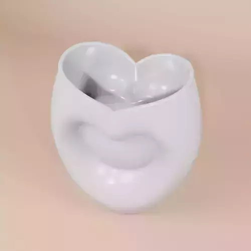 Heart Shaped Vase - Plant pot 3D print  3D print model