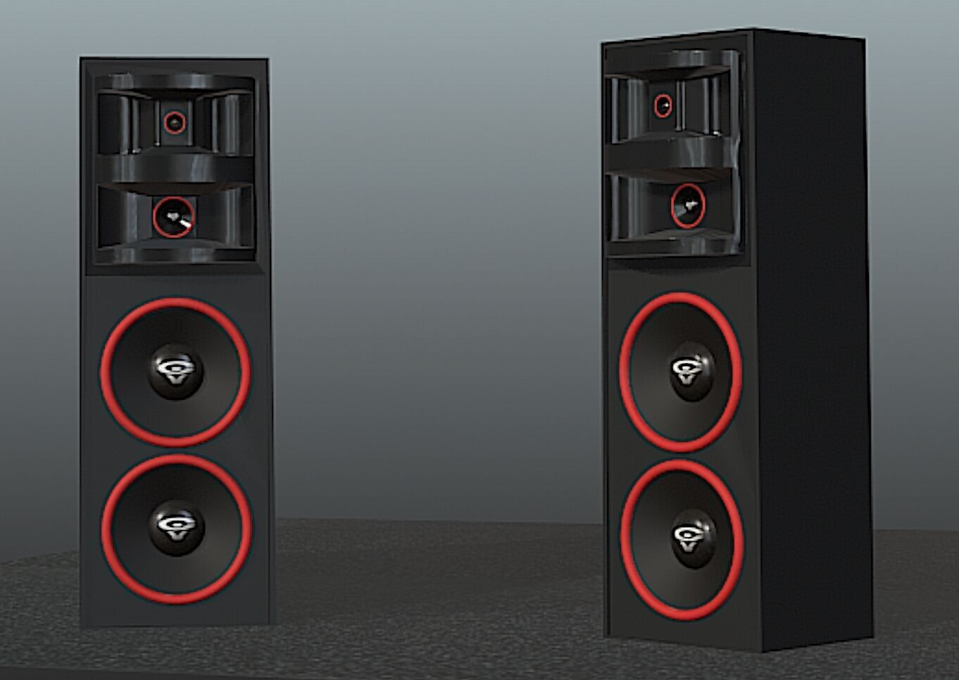 Cerwin Vega XLS-215 - High Poly 3D model | CGTrader