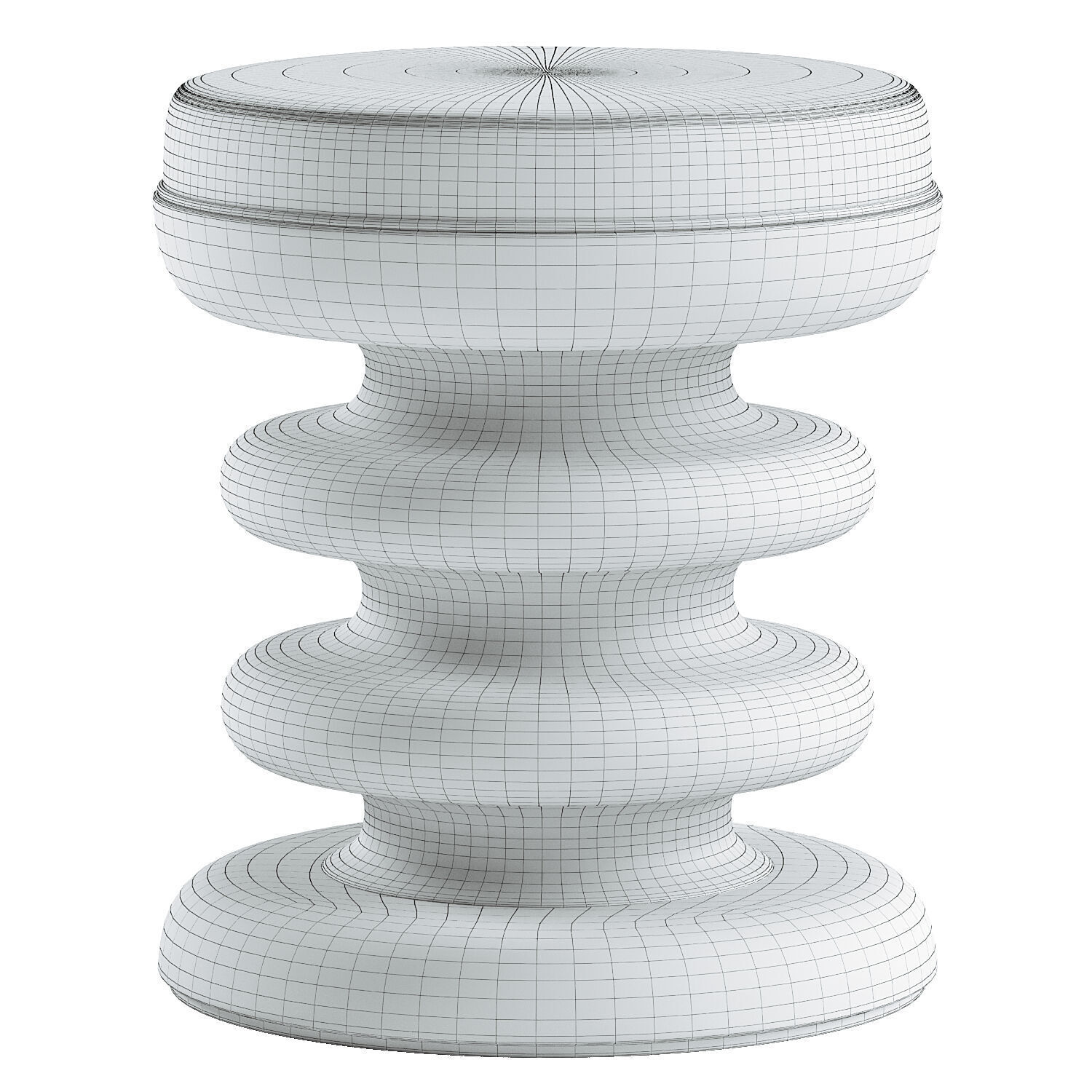 The Vertere Midi Stool 3D model_2