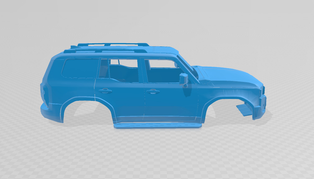 Toyota Land Cruiser 250 First Edition 2024 - Body Car 3D print model_6