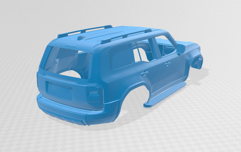 Toyota Land Cruiser 250 First Edition 2024 - Body Car 3D print model_5