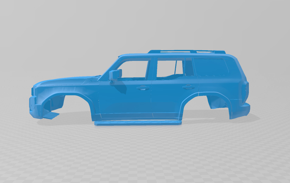 Toyota Land Cruiser 250 First Edition 2024 - Body Car 3D print model_2