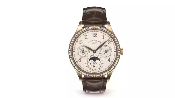 Patek Philippe 7140G Grand Complications Gold 3D model